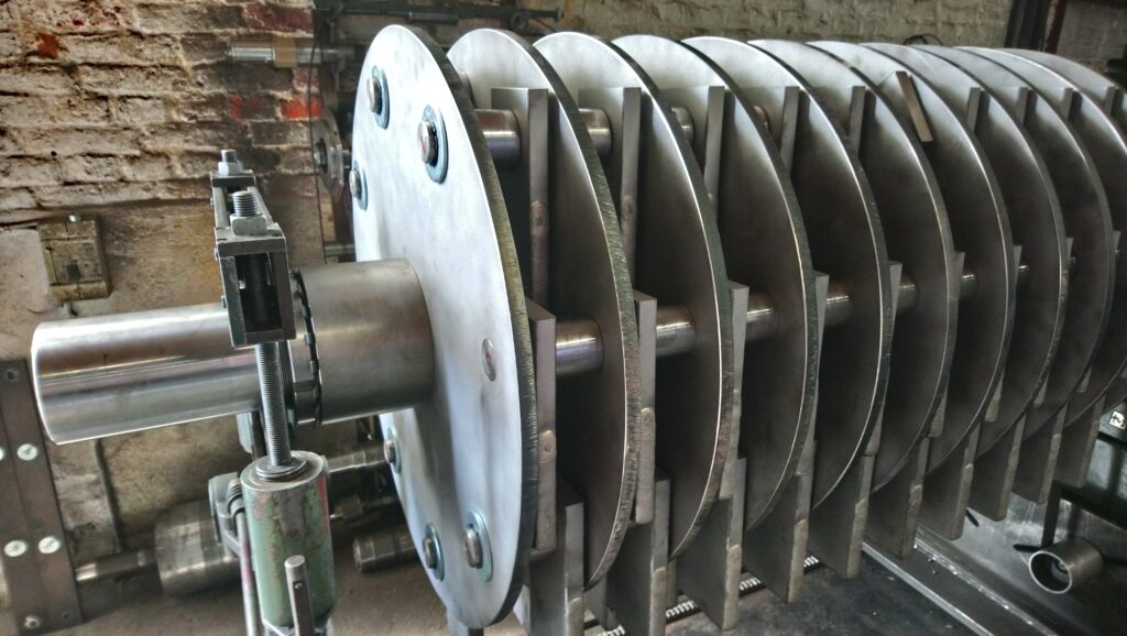 ADM - Équilibrage d'un rotor de broyeur
