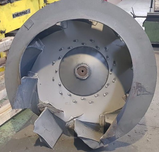 Casse suite à déséquilibre