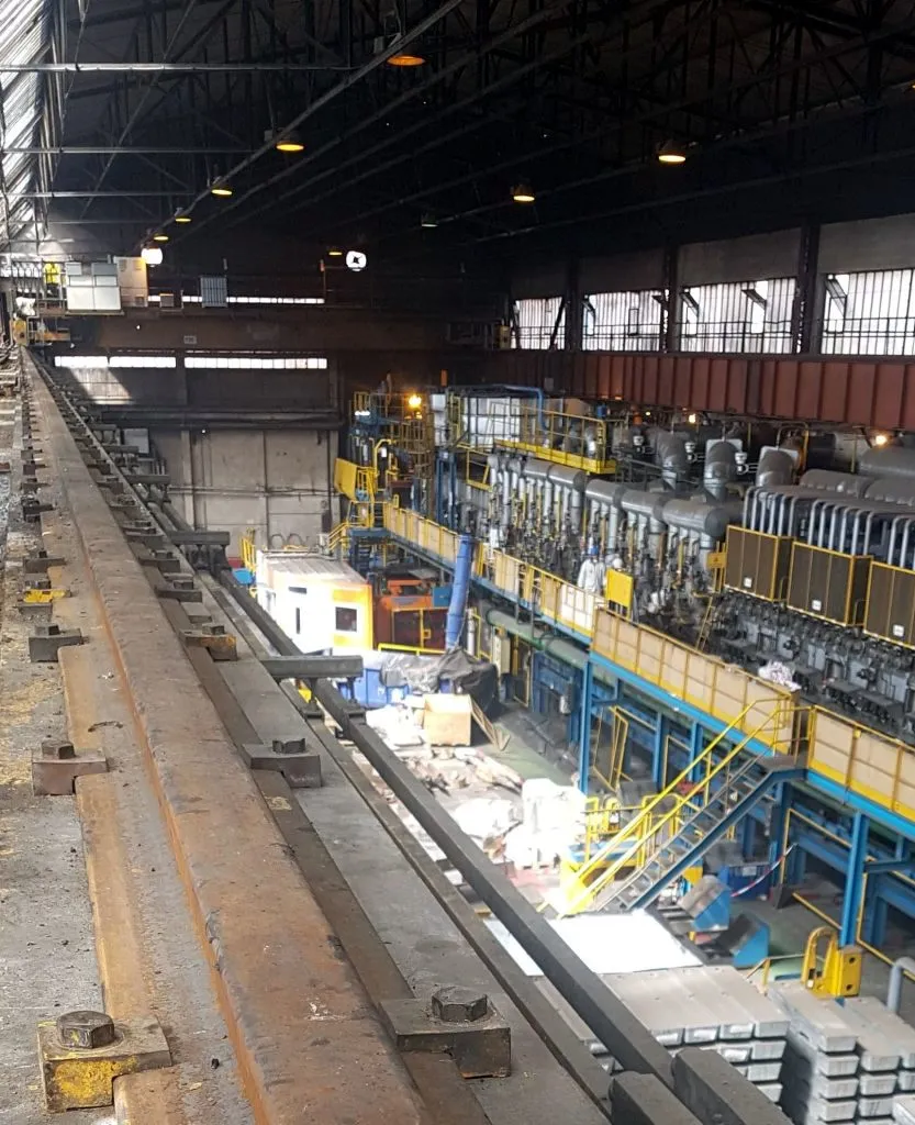 Contrôle de la géométrie et de la rectitude des rails d’un pont roulant