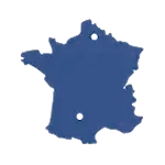 Carte de France representant la couverture nationale des interventions ADM