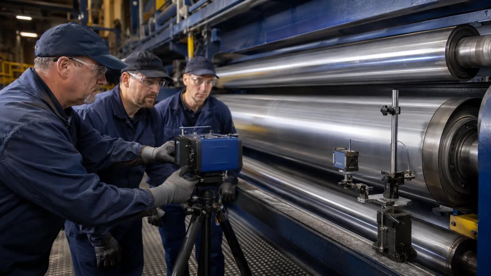 Formation en géométrie laser industrielle sur appareils PRÜFTECHNIK avec ADM