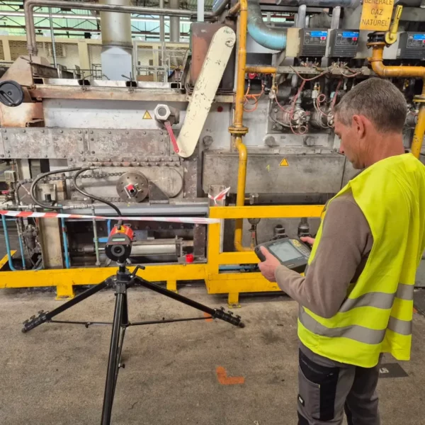 Géométrie industrielle sur un équipement industriel